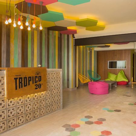 Hostel Frente Al Mar Tropico 20º 코수멜 외부 사진