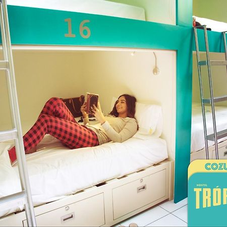 Hostel Frente Al Mar Tropico 20º 코수멜 외부 사진