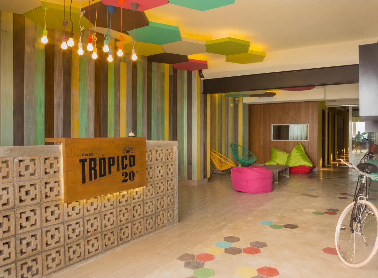 Hostel Frente Al Mar Tropico 20º 코수멜 외부 사진