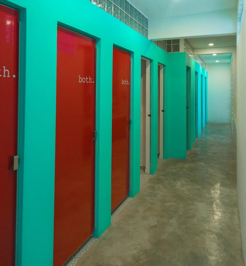 Hostel Frente Al Mar Tropico 20º 코수멜 외부 사진