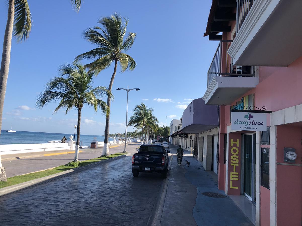 Hostel Frente Al Mar Tropico 20º 코수멜 외부 사진